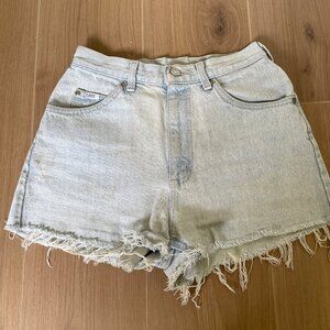 Vintage Lee Acid Wash Cut off shorts